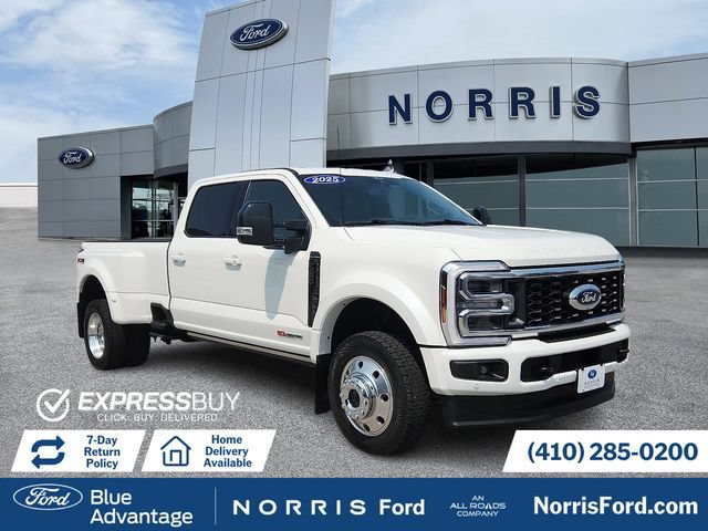 Certified 2025 Ford F450 Platinum w/ FX4 Off-Road Package