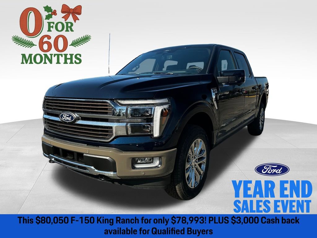 New 2025 Ford F150 King Ranch w/ FX4 Off-Road Package