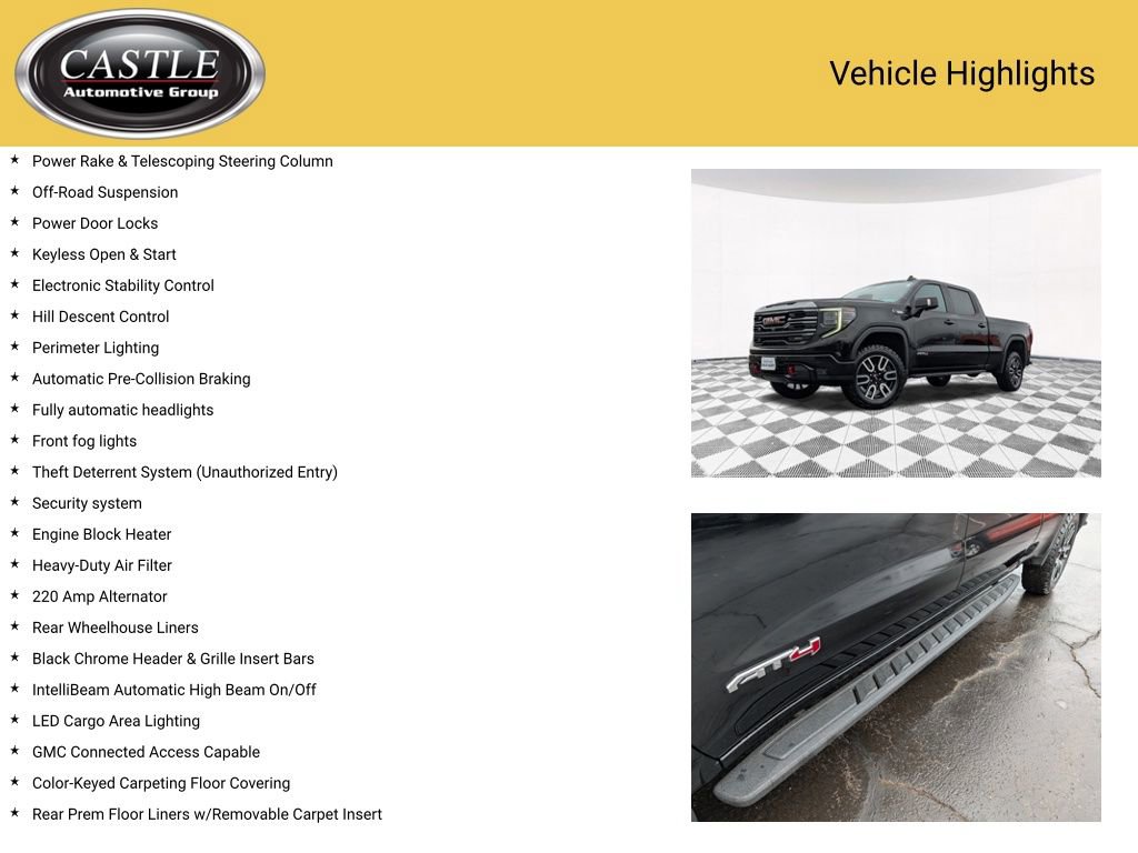 Certified 2024 GMC Sierra 1500 AT4 w/ Technology Package image 16