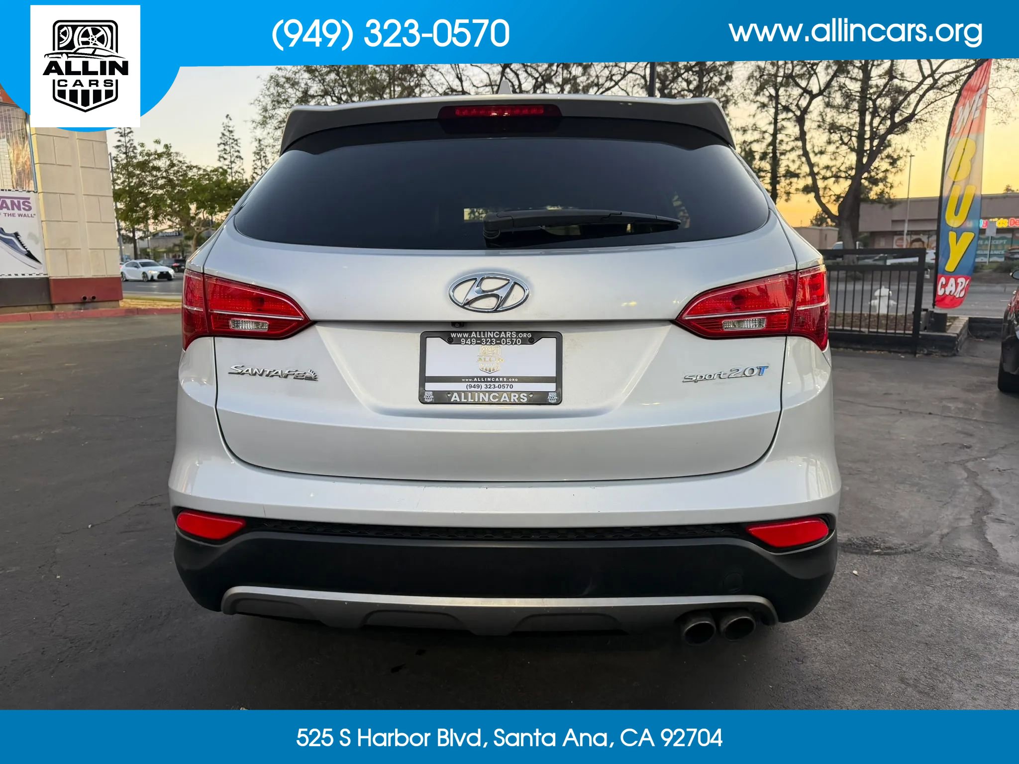 Used 2013 Hyundai Santa Fe Sport 2.0T w/ Technology Pkg image 5