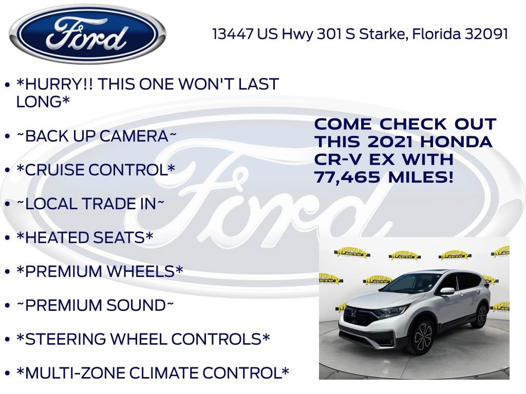 Used 2021 Honda CR-V EX image 10