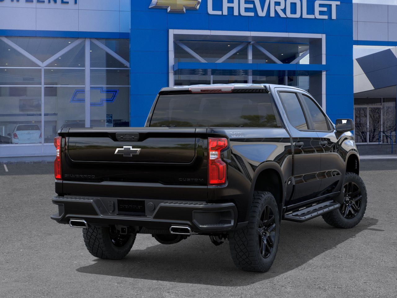 Used 2023 Chevrolet Silverado 1500 Custom Trail Boss w/ Midnight Edition AWD/4WD image 4