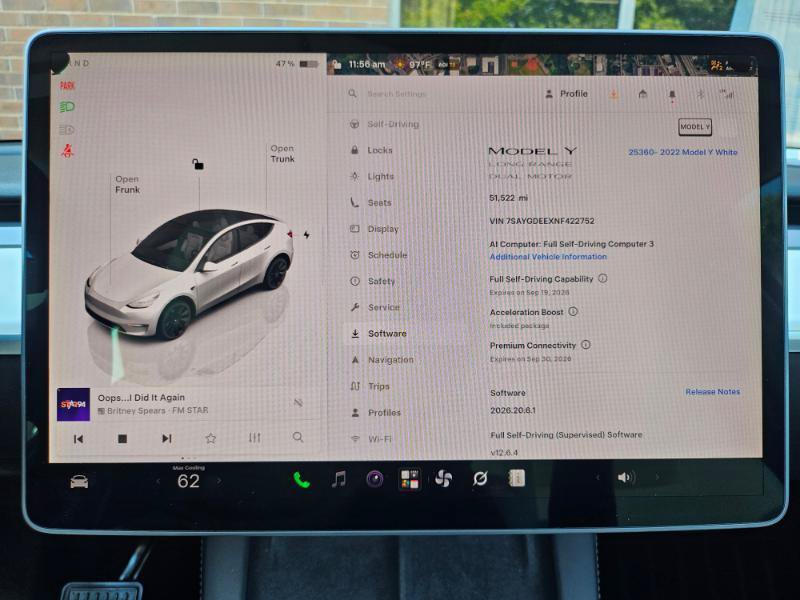 Used 2022 Tesla Model Y Long Range AWD/4WD image 2