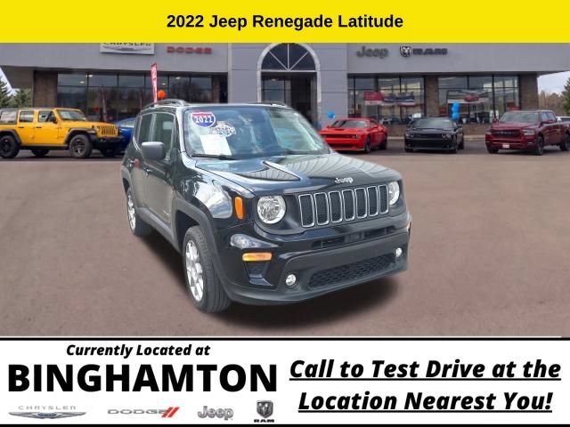 Used 2022 Jeep Renegade Latitude w/ Convenience Group AWD/4WD image 1