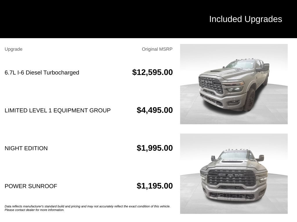 Used 2025 RAM 2500 Limited AWD/4WD image 2