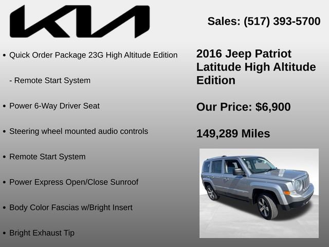 Used 2016 Jeep Patriot High Altitude AWD/4WD image 10
