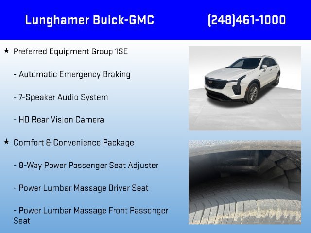 Certified 2024 Cadillac XT4 Premium Luxury AWD/4WD image 12