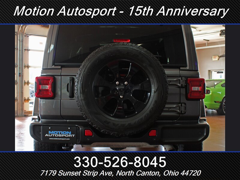 Used 2021 Jeep Wrangler Unlimited Sahara w/ Uconnect 4C Nav & Sound Group AWD/4WD image 9