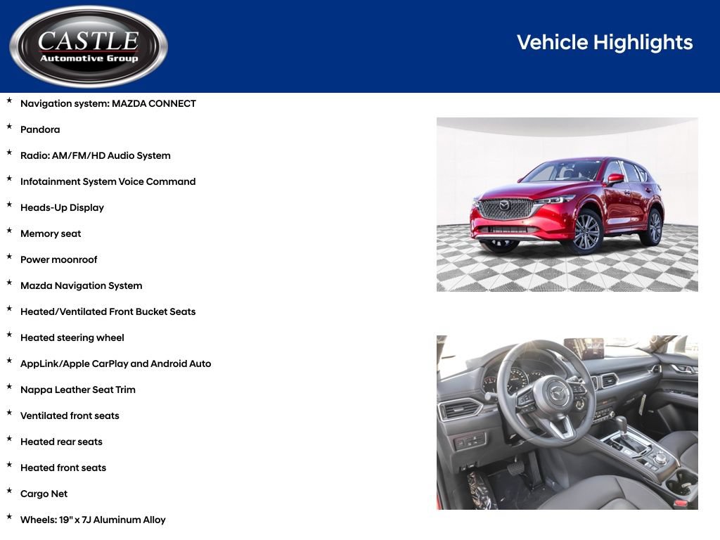 Used 2025 MAZDA CX-5 Signature AWD/4WD image 4