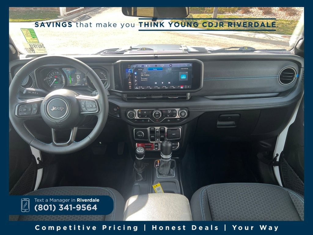 Used 2024 Jeep Wrangler Unlimited Rubicon 4xe w/ Convenience Group image 12