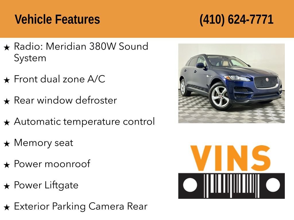 Used 2020 Jaguar F-PACE Premium AWD/4WD image 5