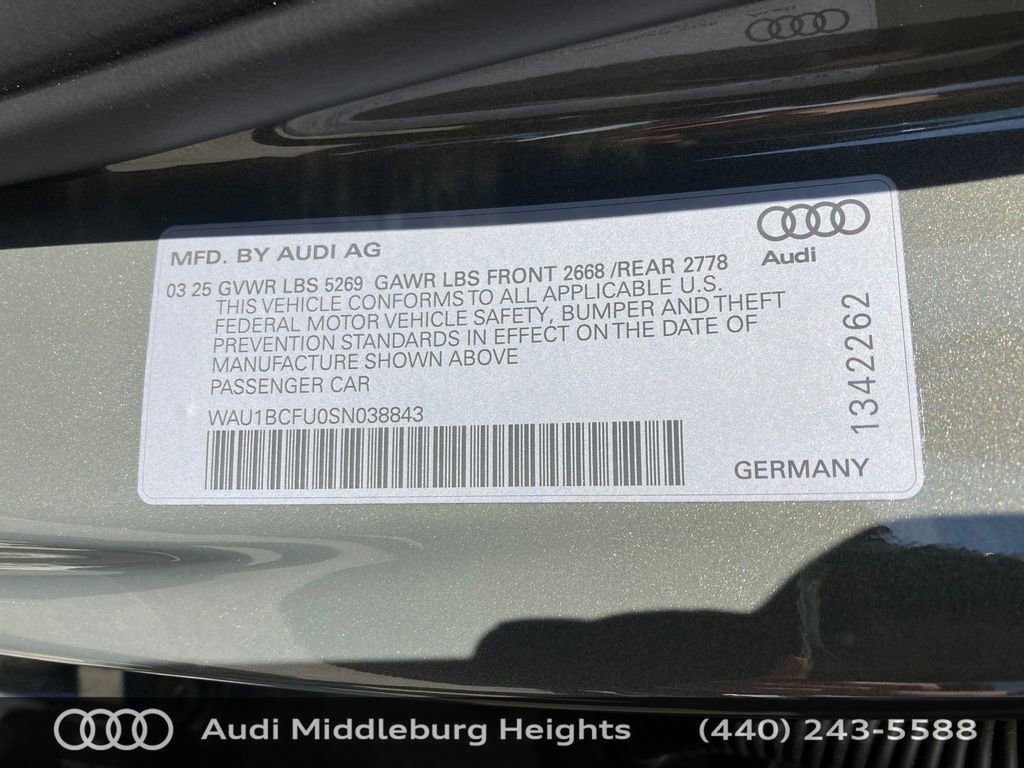 Certified 2025 Audi A5 Premium w/ Convenience Package image 23