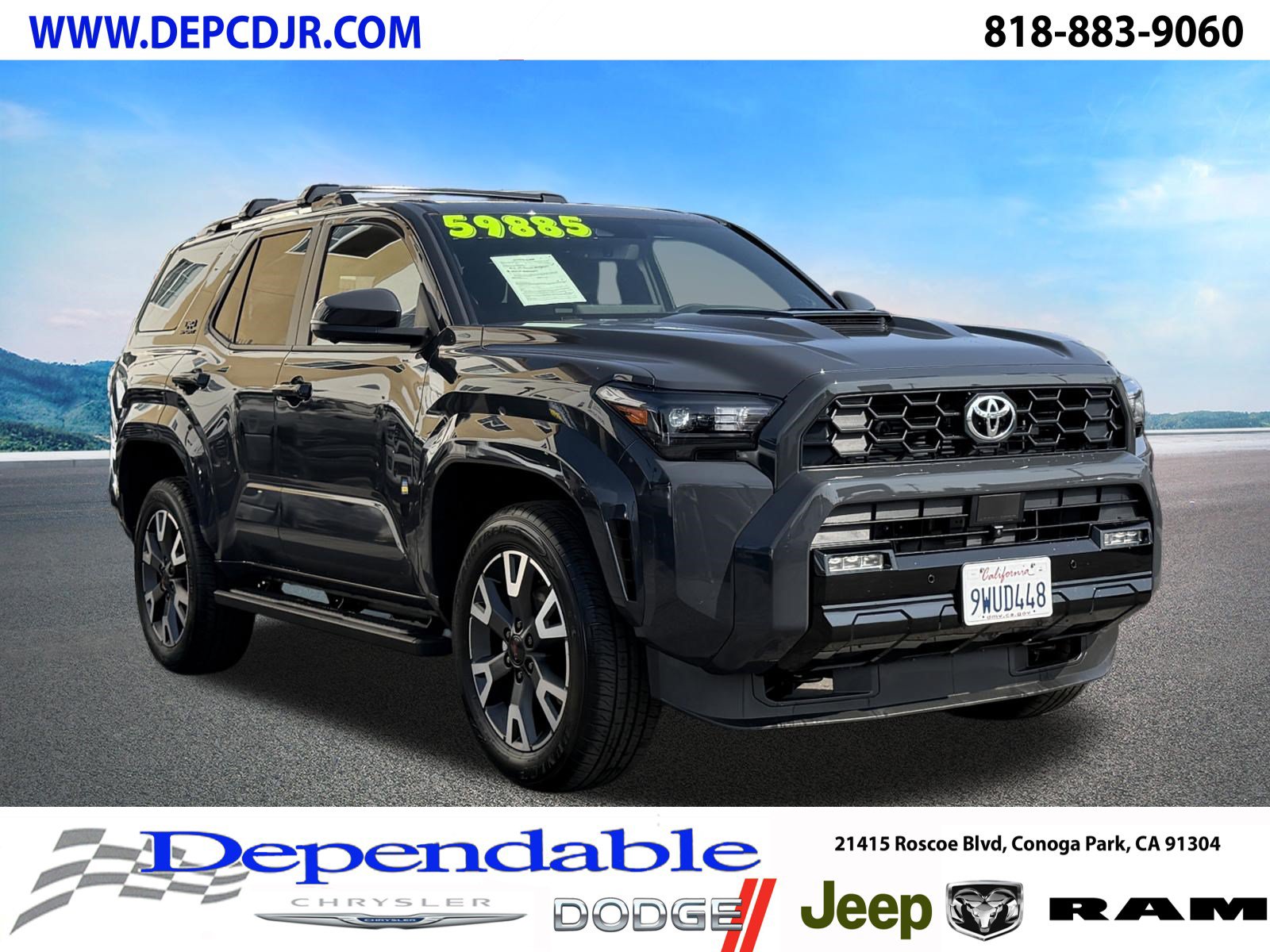 Used 2025 Toyota 4Runner TRD Sport Premium AWD/4WD image 1