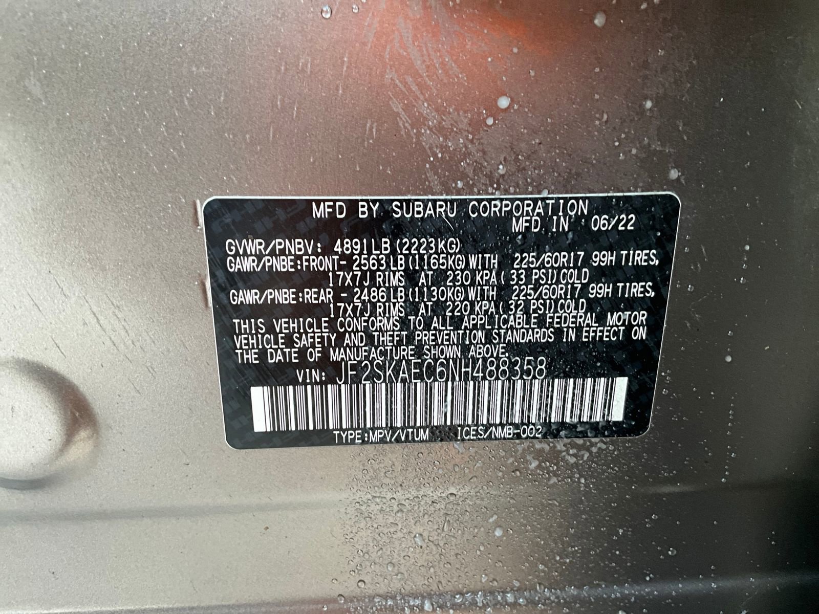 Certified 2022 Subaru Forester Premium image 32