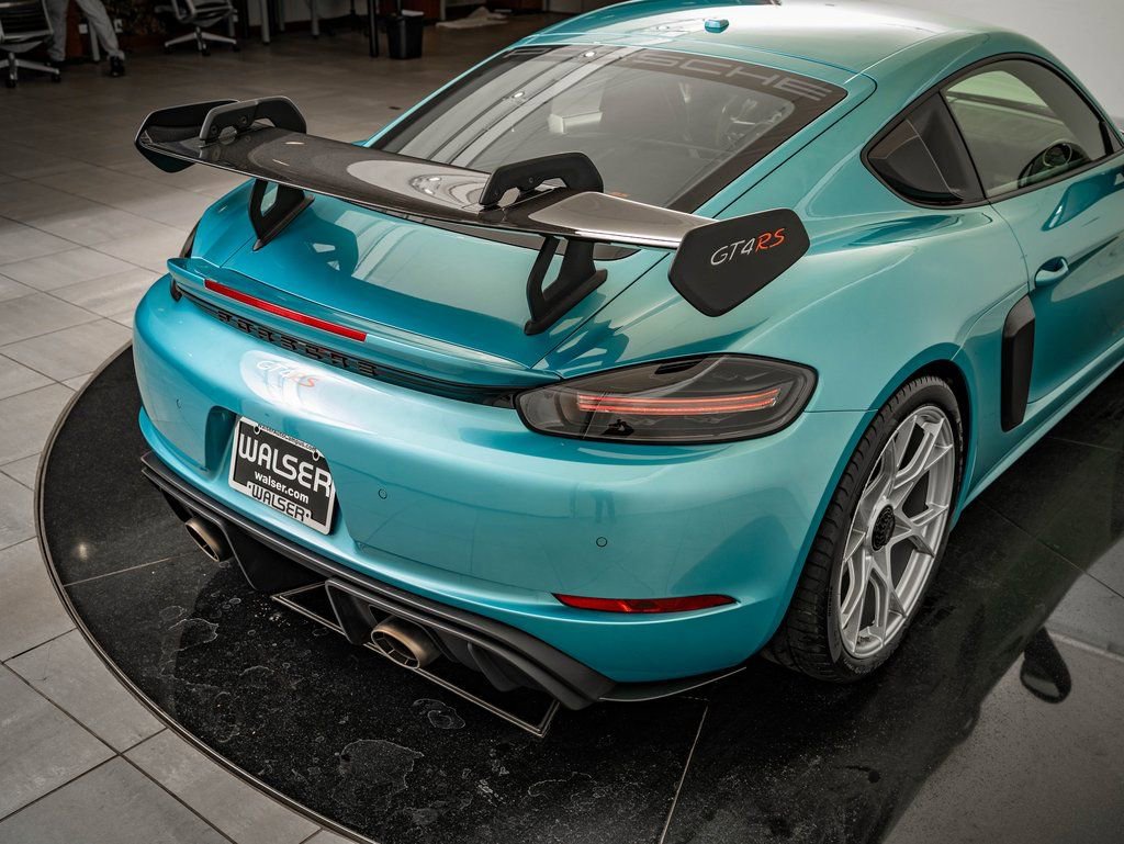 Certified 2024 Porsche 718 Cayman GT4 RS w/ Weissach Package RWD image 26