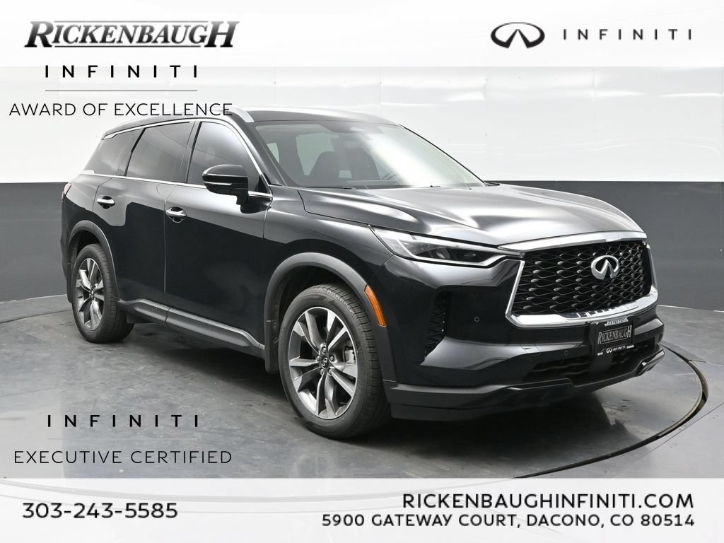 Certified 2023 INFINITI QX60 Luxe w/ Vision Package AWD/4WD image 1