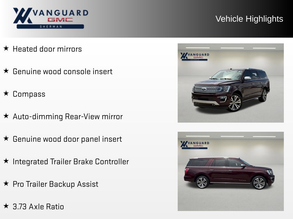 Used 2021 Ford Expedition Max Platinum AWD/4WD image 16