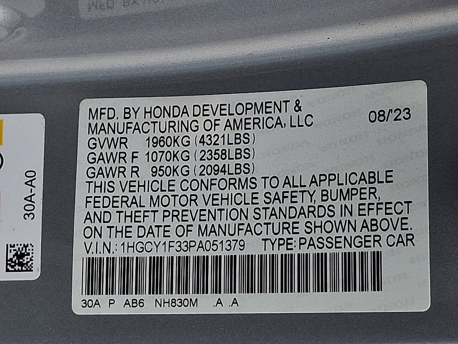 Used 2023 Honda Accord EX image 28