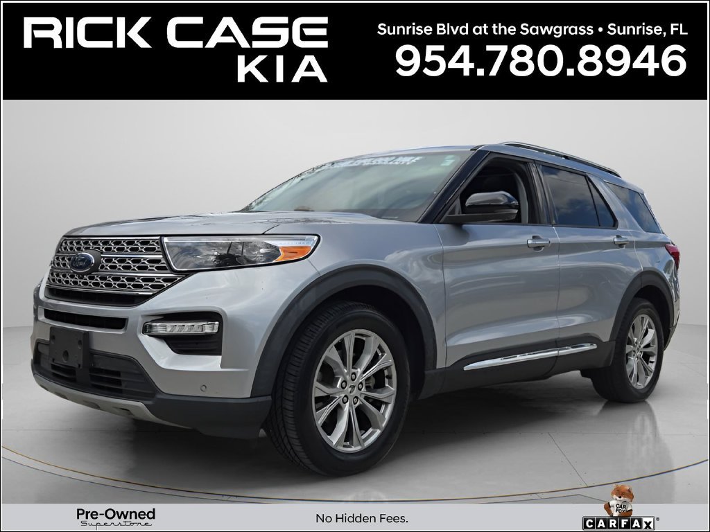 Used 2021 Ford Explorer Limited w/ Equipment Group 301A RWD image 1