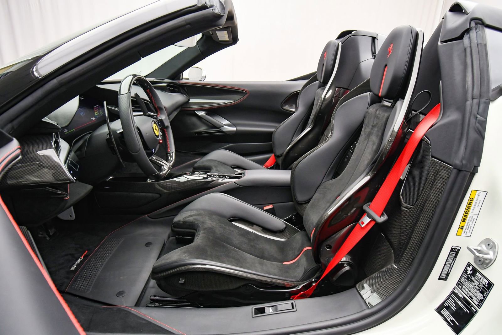 Used 2023 Ferrari SF90 Spider Bianco Avus image 16