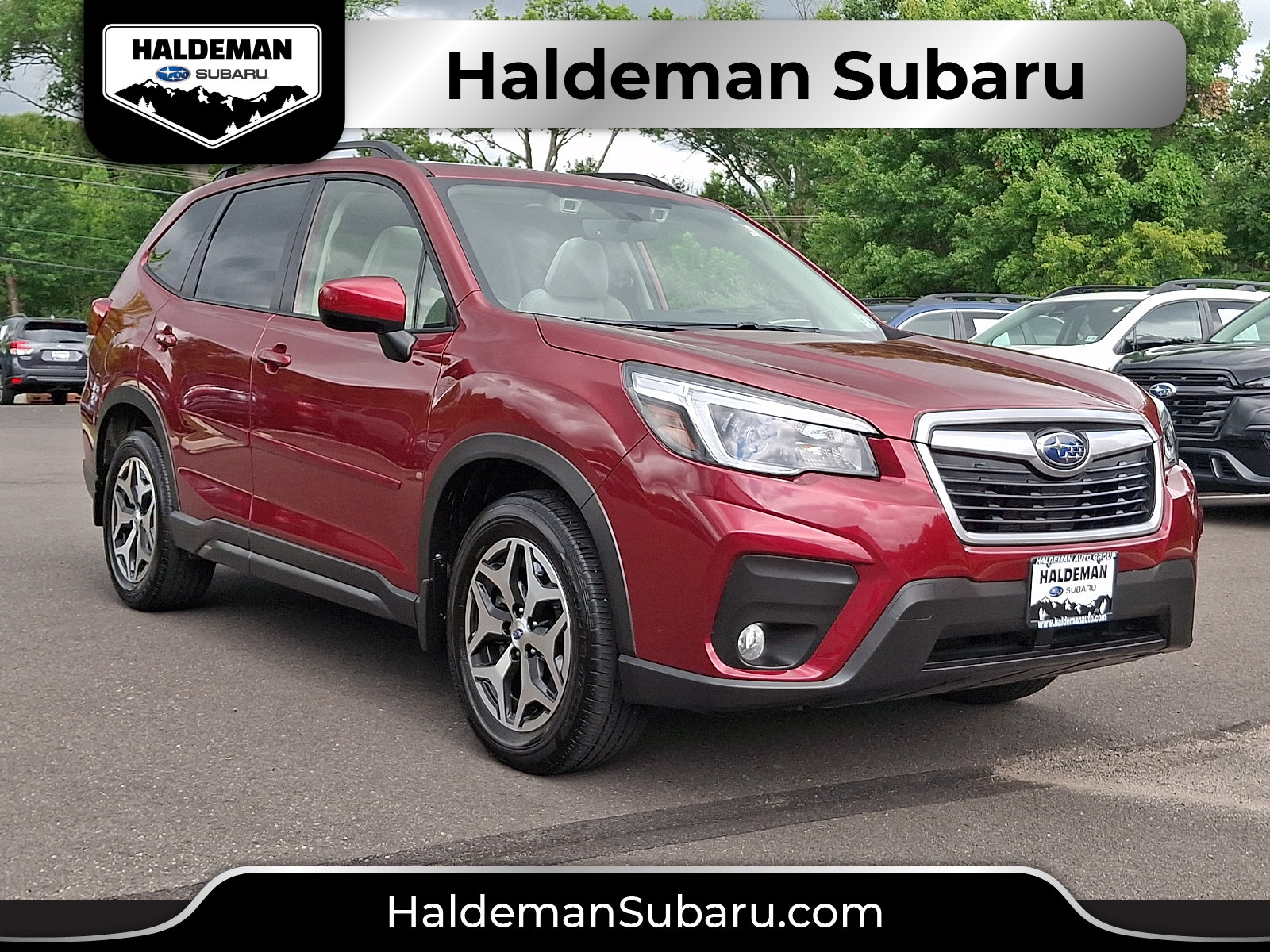 Certified 2021 Subaru Forester Premium AWD/4WD image 1