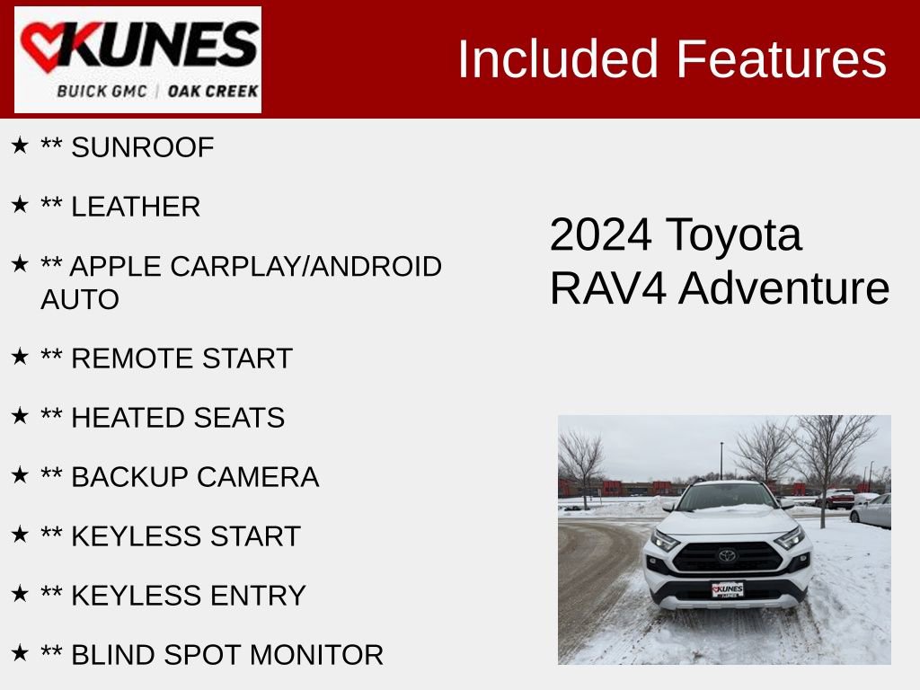 Used 2024 Toyota RAV4 Adventure image 2