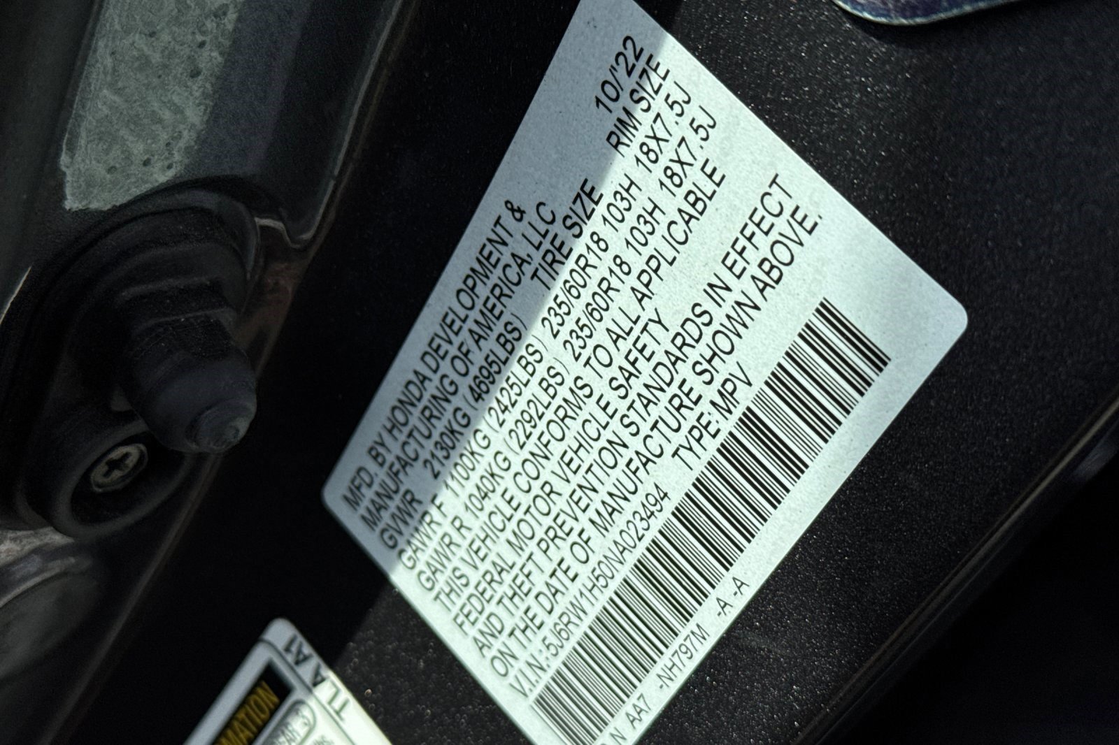 Certified 2022 Honda CR-V EX image 21