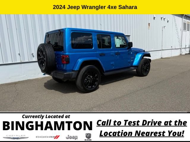 Used 2024 Jeep Wrangler Unlimited Sahara w/ Safety Group AWD/4WD image 6