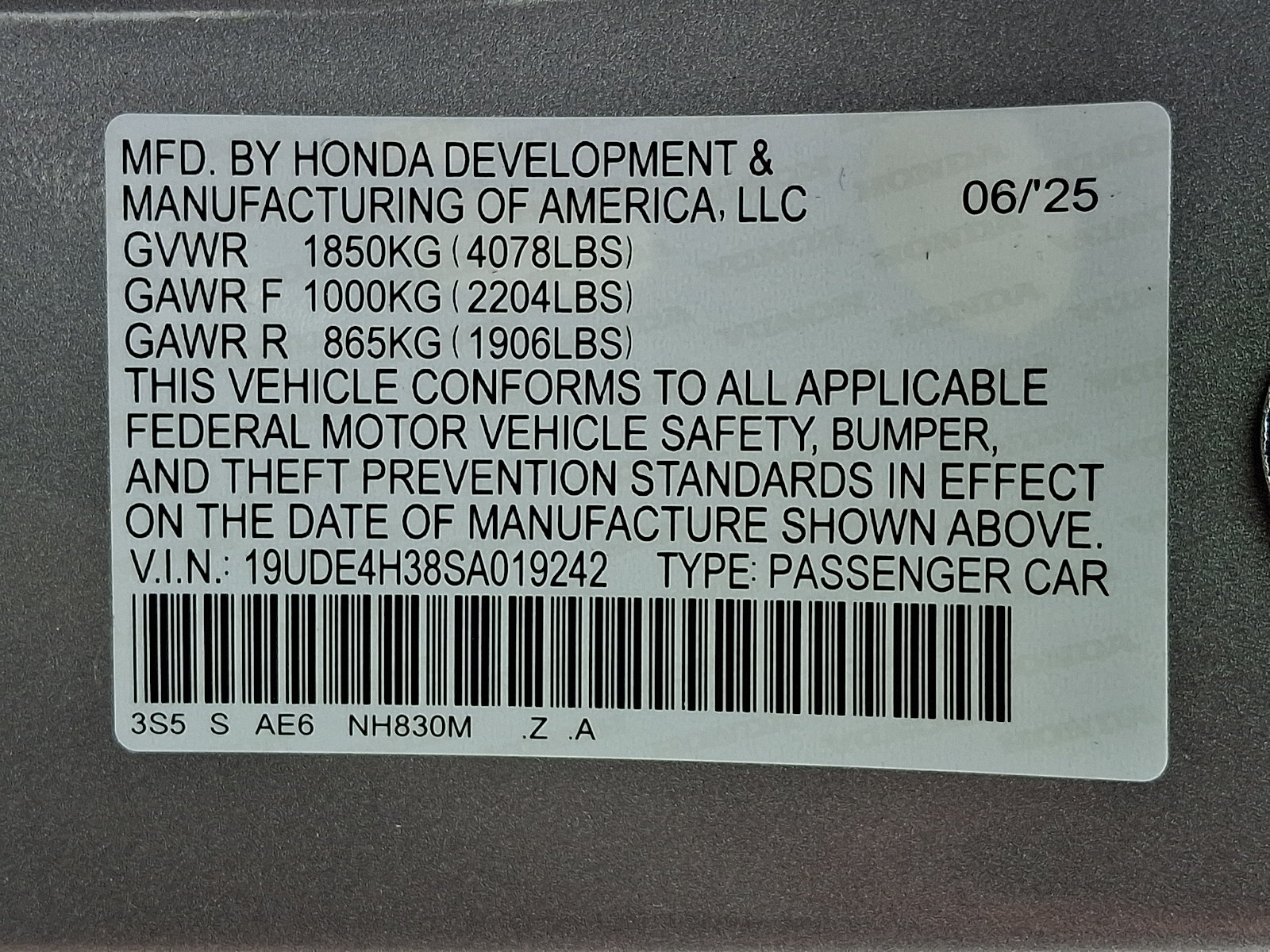 Certified 2025 Acura Integra A-Spec FWD image 28