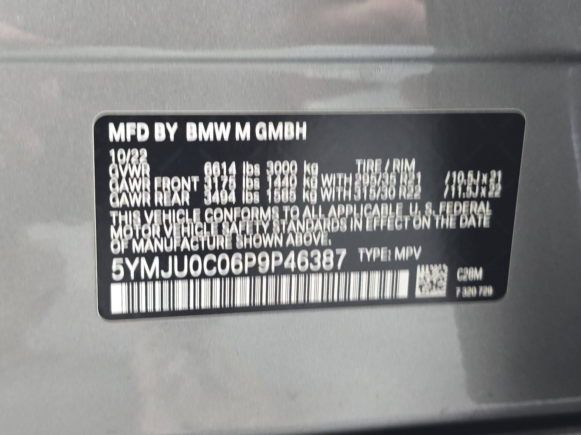 Used 2023 BMW X5 M w/ Executive Package AWD/4WD image 34