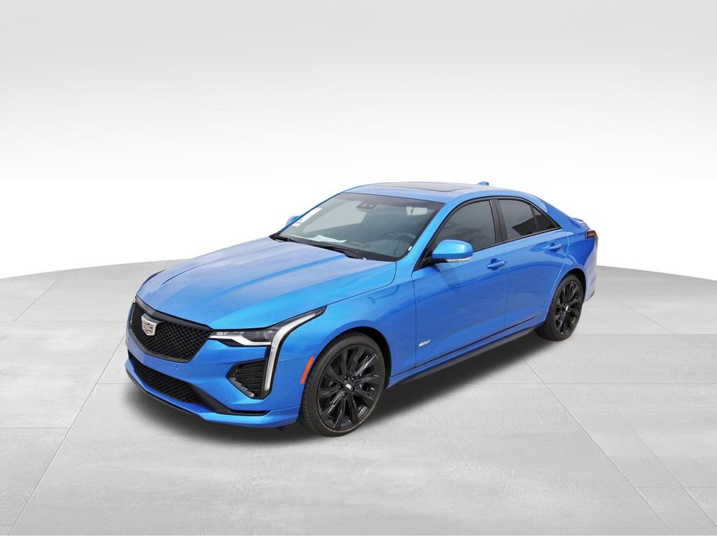 New 2025 Cadillac CT4 V w/ LPO, ONYX Package image 2