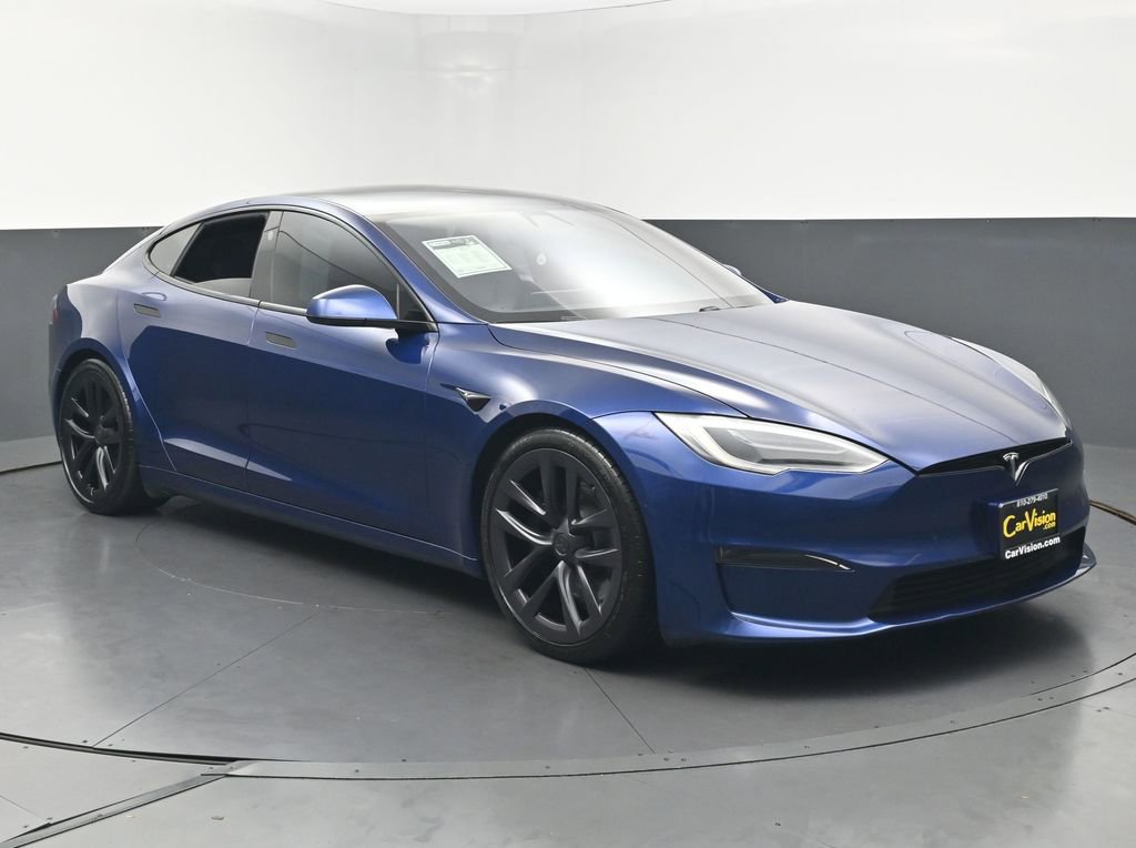 Used 2021 Tesla Model S Plaid AWD/4WD image 2