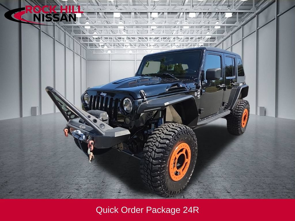 Used 2015 Jeep Wrangler Unlimited Rubicon w/ Connectivity Group AWD/4WD image 3