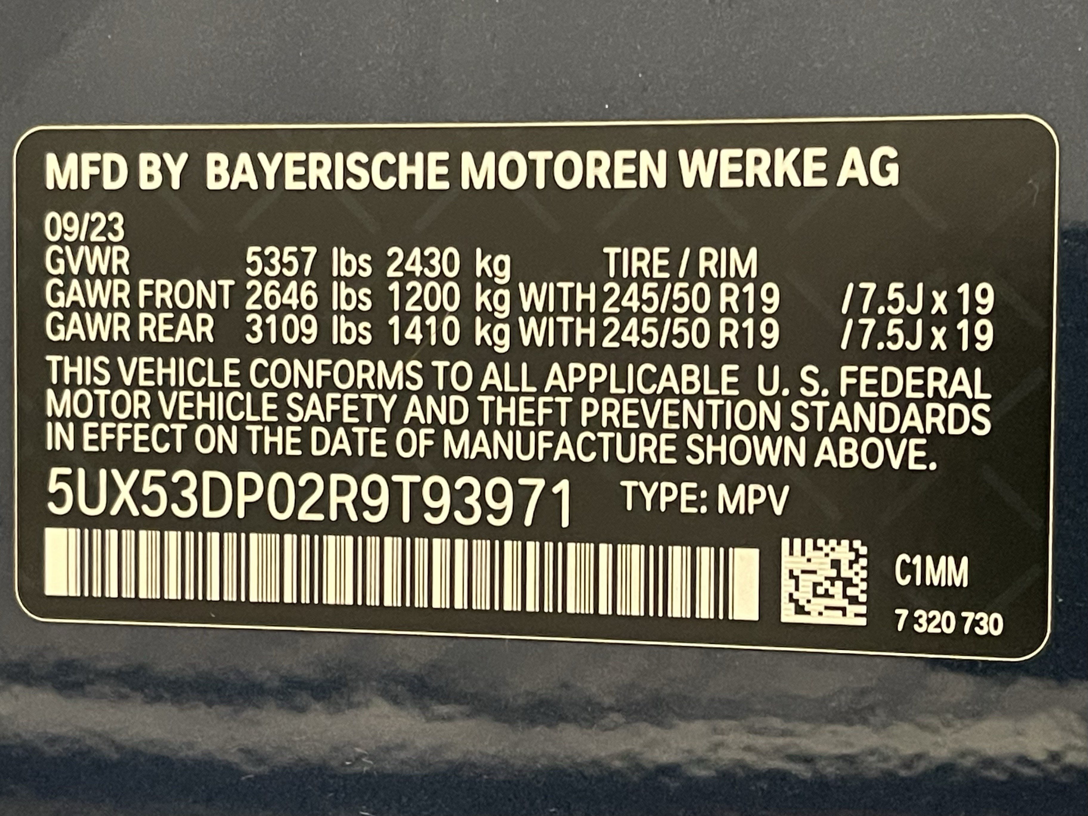 Certified 2024 BMW X3 xDrive30i w/ Convenience Package AWD/4WD image 25