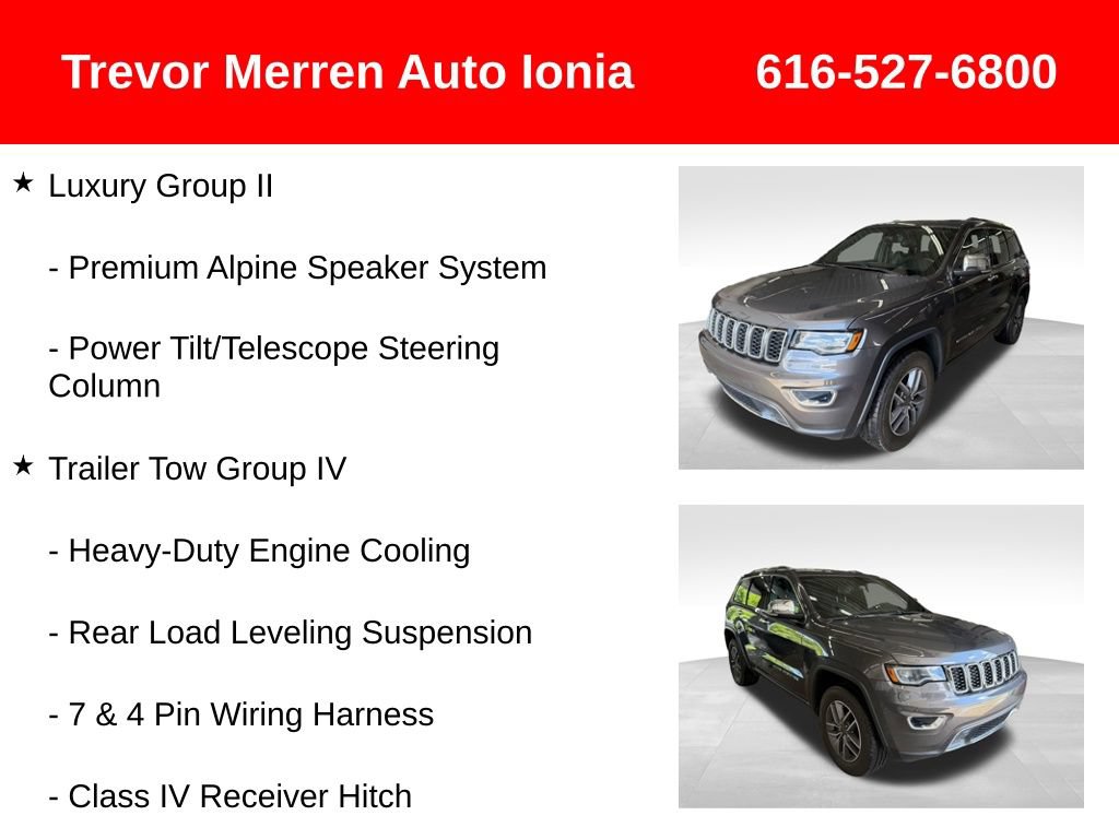 Used 2019 Jeep Grand Cherokee Limited w/ Luxury Group II AWD/4WD image 32