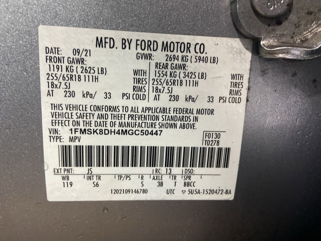 Used 2021 Ford Explorer XLT w/ Equipment Group 202A image 33