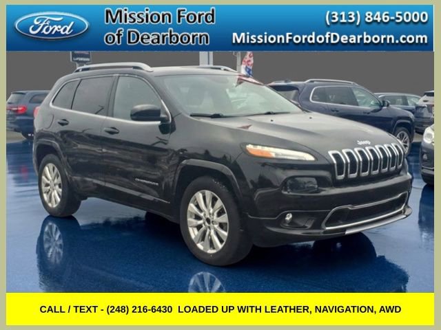 Used 2018 Jeep Cherokee Overland AWD/4WD image 1