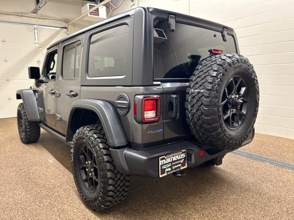 Used 2025 Jeep Wrangler Unlimited Sport S 4xe AWD/4WD image 4