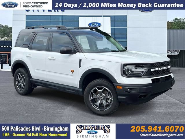 Certified 2022 Ford Bronco Sport Badlands w/ Premium Package