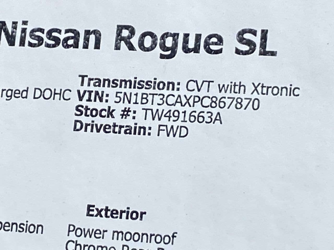 Certified 2023 Nissan Rogue SL FWD image 35