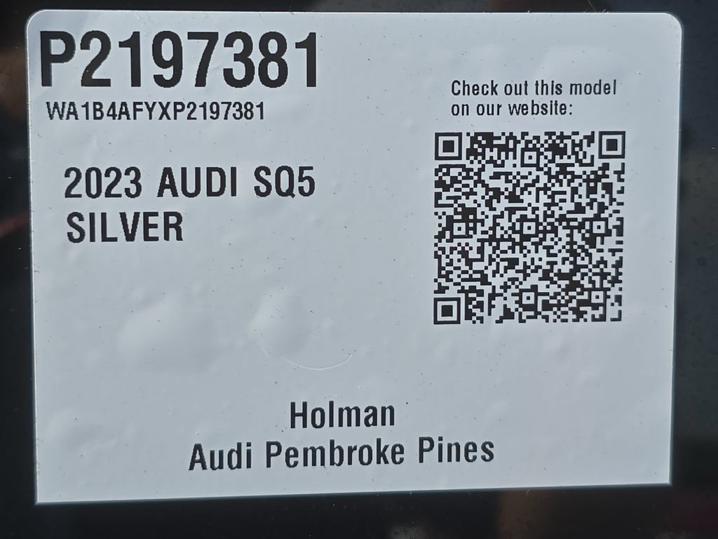 Used 2023 Audi SQ5 Premium Plus w/ Premium Plus Package AWD/4WD image 33