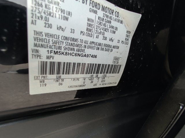 Used 2022 Ford Explorer Platinum w/ Equipment Group 601A AWD/4WD image 51