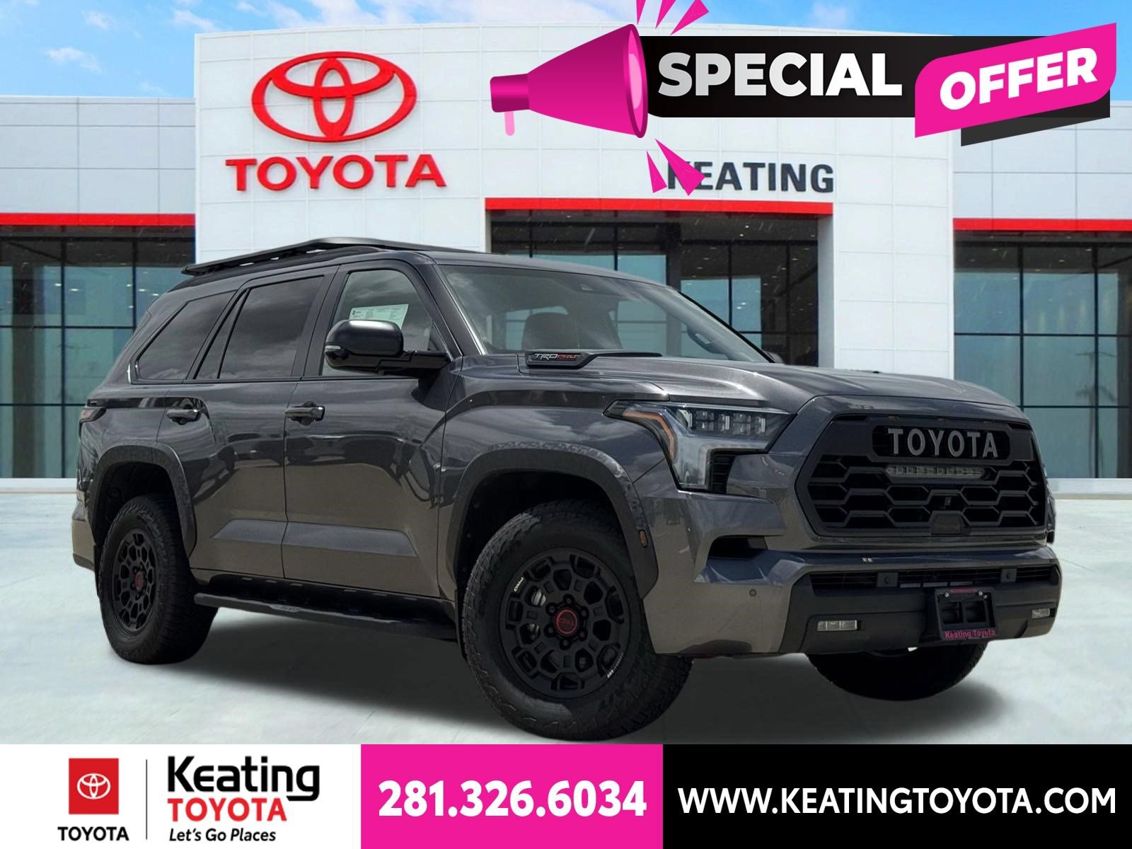 New 2026 Toyota Sequoia TRD Pro AWD/4WD image 1