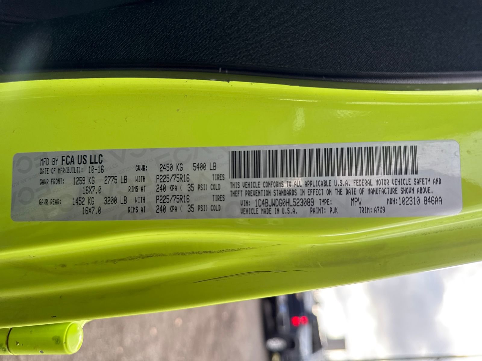 Used 2017 Jeep Wrangler Unlimited Sport w/ Max Tow Package image 30