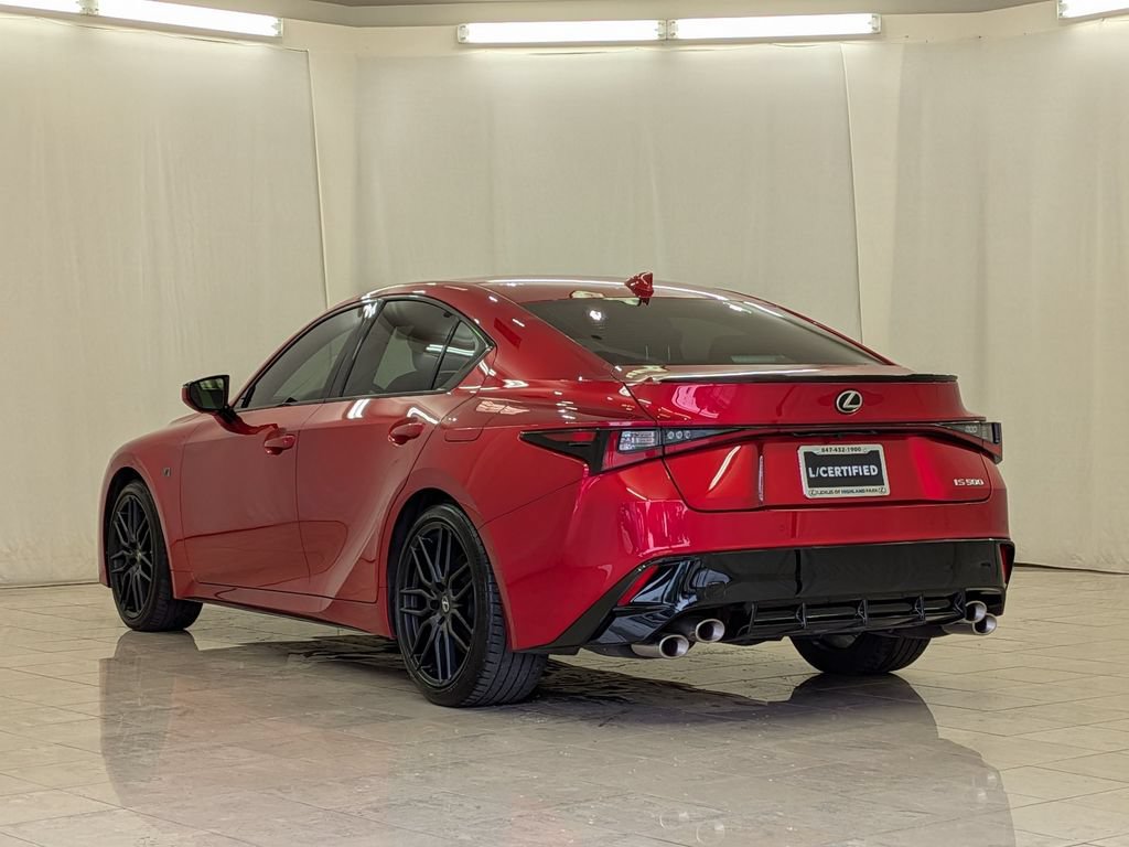 Certified 2023 Lexus IS 500 w/ Accessory Package 2 RWD image 6