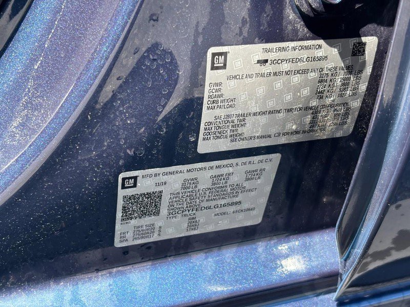 Used 2020 Chevrolet Silverado 1500 LT Trail Boss image 23