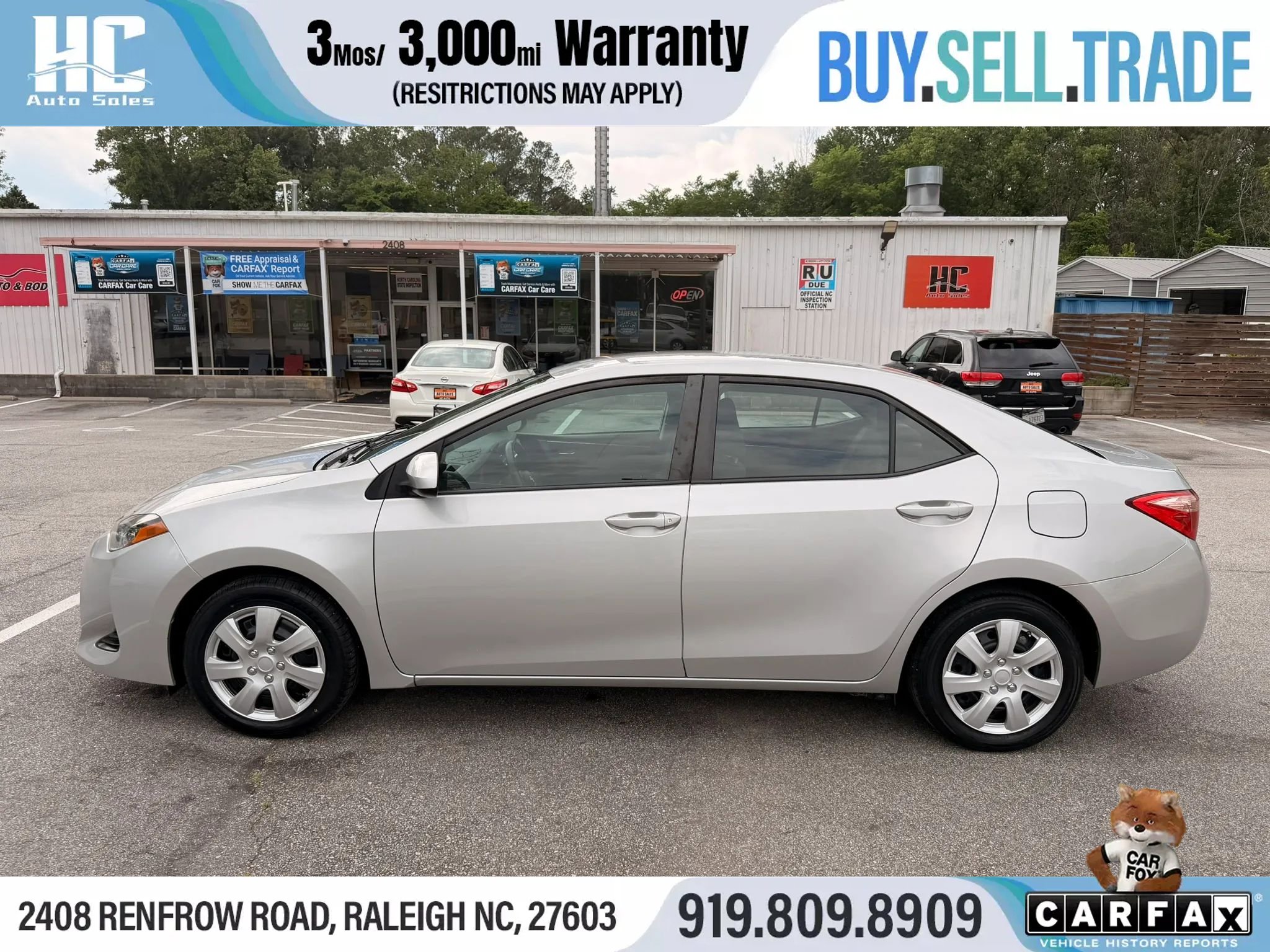 Used 2019 Toyota Corolla LE FWD image 2