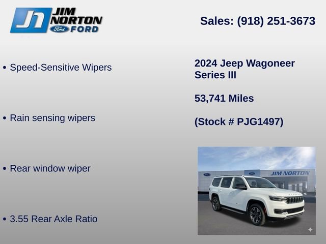 Used 2024 Jeep Wagoneer Series III AWD/4WD image 41