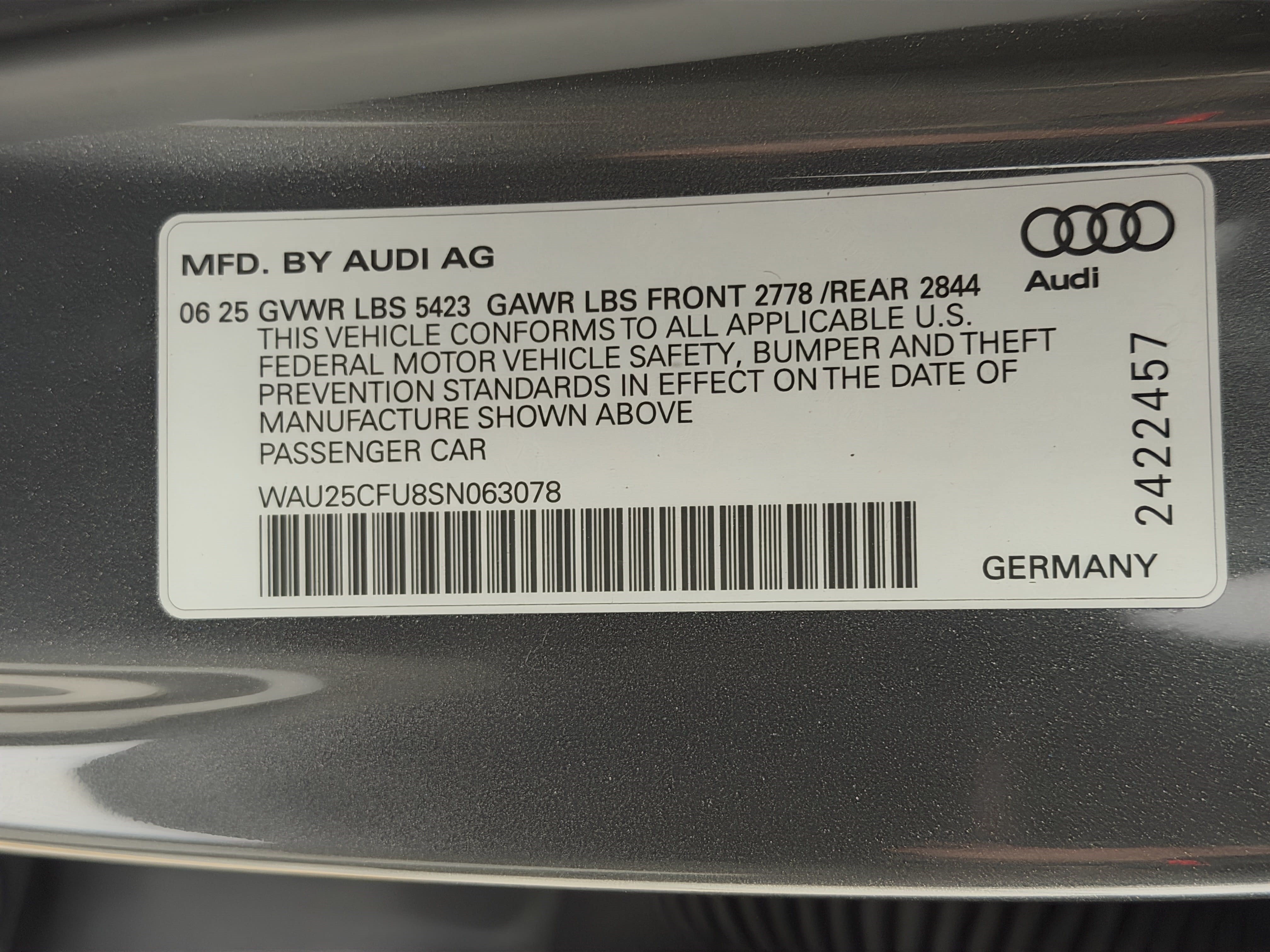 Certified 2025 Audi S5 Premium Plus w/ Premium Plus Package AWD/4WD image 27