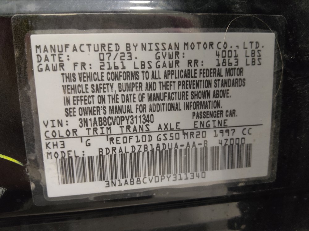Used 2023 Nissan Sentra SV FWD image 33